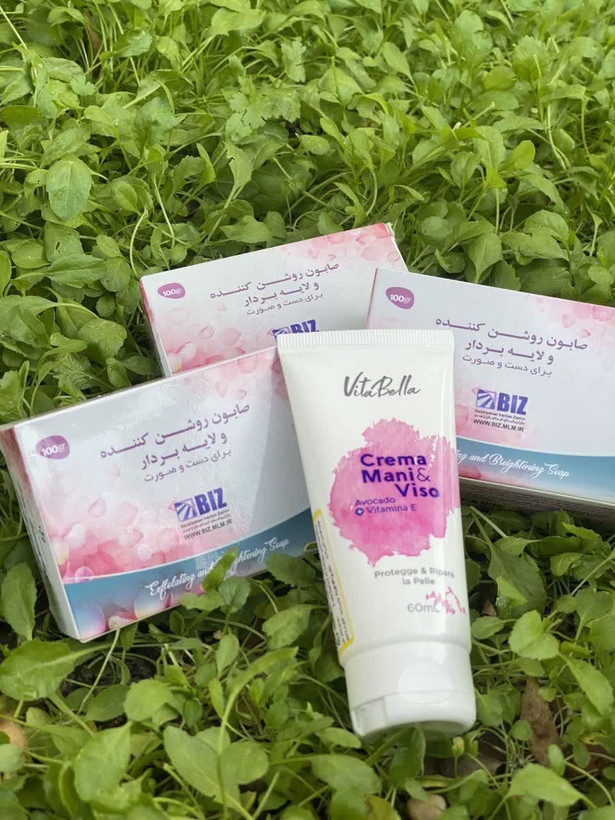 پک صابون روشنکننده بیز و کرم دست ویتابلا - مراقبت پوست